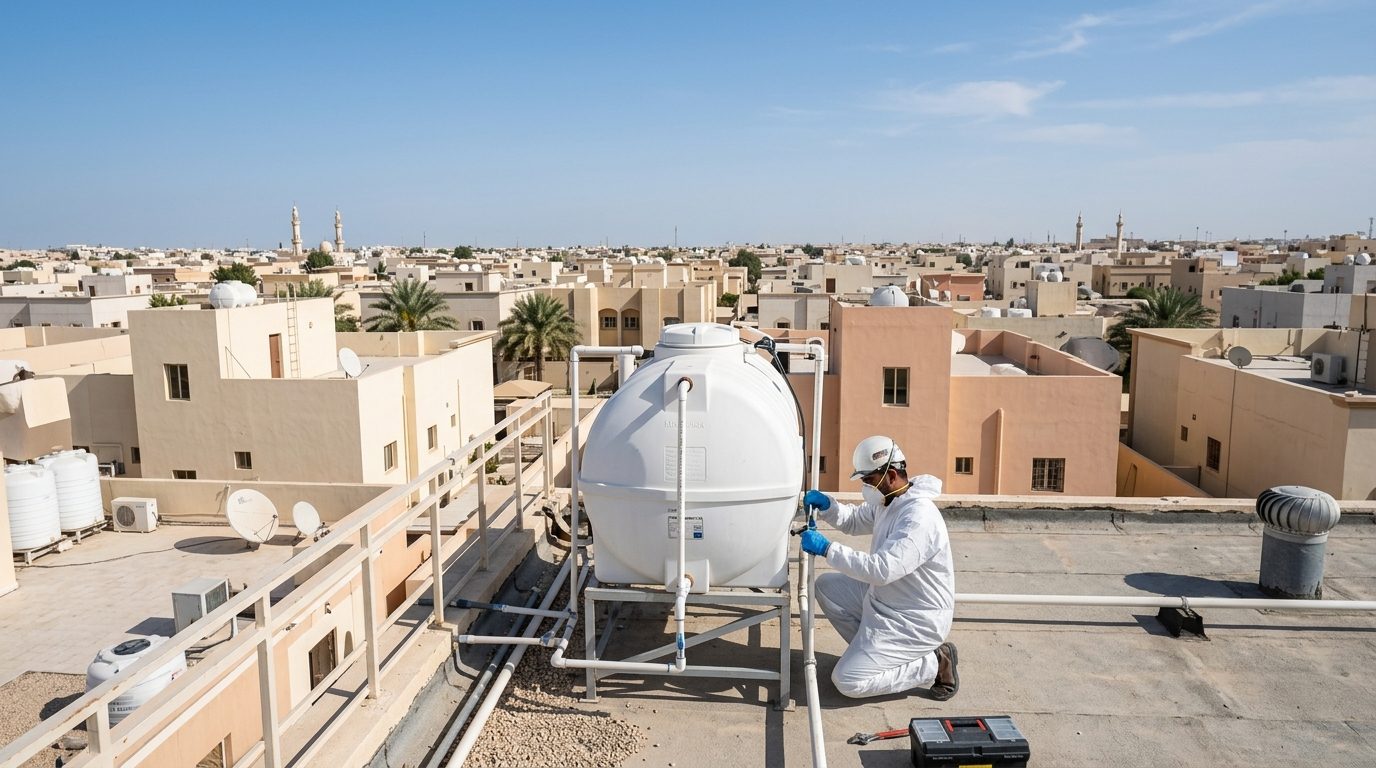 Water Tank Cleaning in Khobar